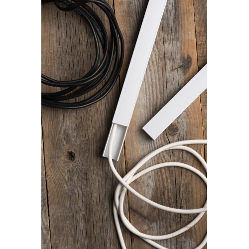 Канал кабельный 20x10мм, 96 метров, Белый PROxima EKF Фото №3