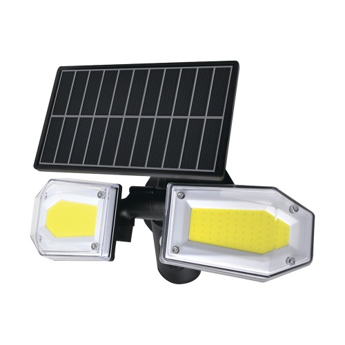 Светильник настенный уличный светодиодный 25Вт, 6500K, 820Лм, 3 режима освещения, солнечная батарея, датчик движения, SOLAR LED Duwi