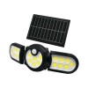 Светильник настенный уличный светодиодный 28Вт, 6500K, 910Лм, 3 режима освещения, солнечная батарея, датчик движения, SOLAR LED Duwi