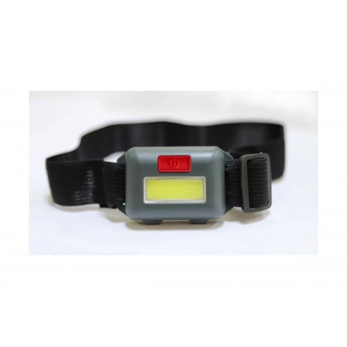 Фонарь светодиодный налобный Чёрный, COB LED, 3xLR03, 3 режима, Пластик, блистер LED5356 ULTRAFLASH Фото №4