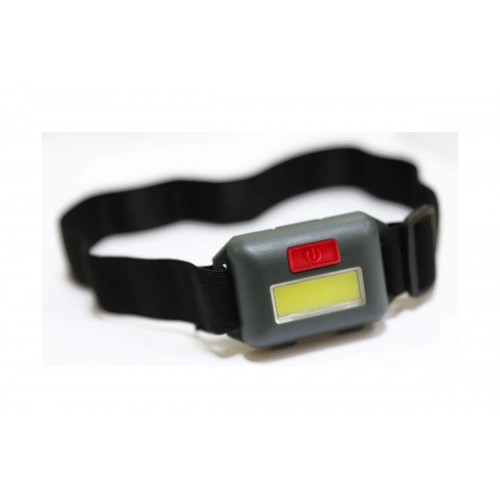 Фонарь светодиодный налобный Чёрный, COB LED, 3xLR03, 3 режима, Пластик, блистер LED5356 ULTRAFLASH Фото №6