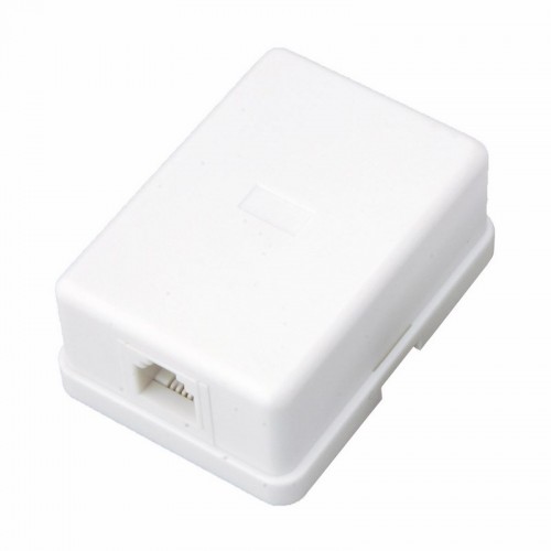 Розетка одноместная телефонная Phone 6Р-4С REXANT