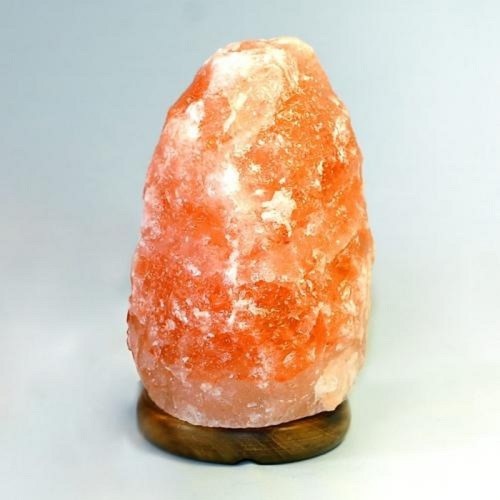 Солевая лампа, настольная, "Скала 1-2кг, розовая гималайская соль, Е14 25Вт, 220В, шнур питания 1,5м с диммером Vilart