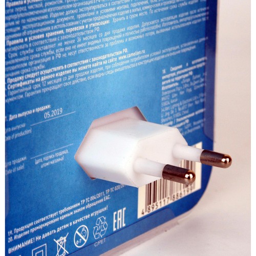 Ночник светодиодный 220В с выключателем "Цветок" NL-231 Camelion Фото №3