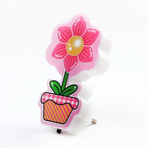 Ночник светодиодный 220В с выключателем "Цветок" NL-231 Camelion Фото №4