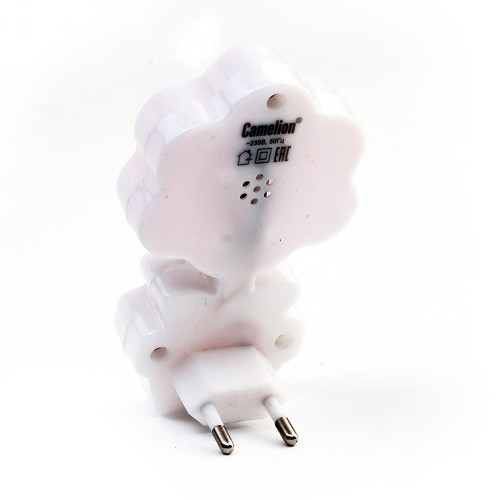 Ночник светодиодный 220В с выключателем "Цветок" NL-231 Camelion Фото №5