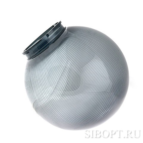 Рассеиватель посадочный призматич. шар диаметр 250мм Дымчатый UFP-P250B SMOKE Uniel