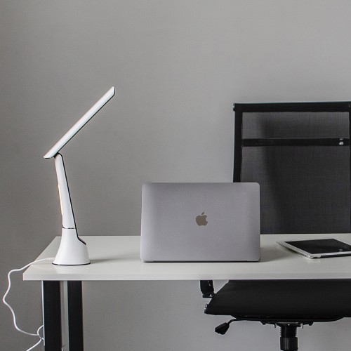 Светильник настольный светодиодный на подставке диммируемый 8Вт, 3000-6000K, 500лм, сенсорный, диммер TLD-564 Uniel