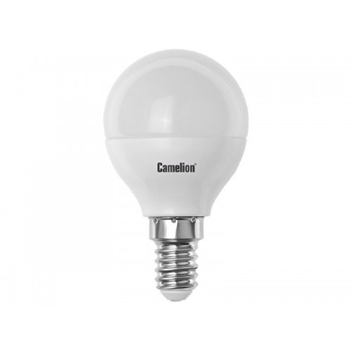 Лампа светодиодная шар 8Вт, G45, E14, 3000K, 220В Camelion Фото №2
