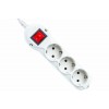 Удлинитель бытовой 3 гнезда, с выключателем, 16А, с заземлением, длина 3 метра S-303 Спутник Фото 3