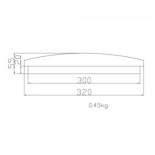 Светильник настенно-потолочный светодиодный 32Вт, 6500K, LBS-8232 Ultraflash