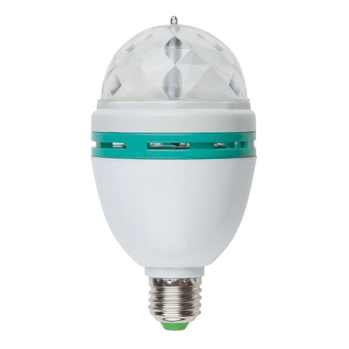 Светильник-проектор светодиодный 3Вт, RGB, E27, Белый ULI-Q301 DISCO Volpe