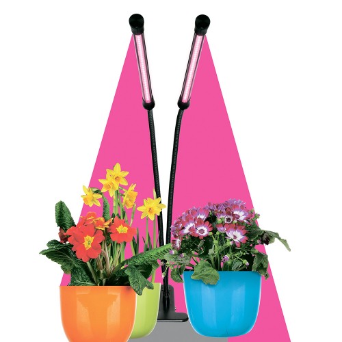 Светильник настольный для растений светодиодный на прищепке 15Вт, 220В, Чёрный ULT-P33-15W/SPSB BLACK Uniel