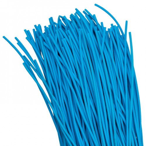 Трубка термоусаживаемая ТУТ 2/1мм Синяя, в отрезках длиной 1 метр PROxima EKF