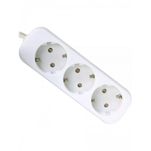 Удлинитель с заземлением E330 3.0 м, 3 розетки DEFENDER Фото №1