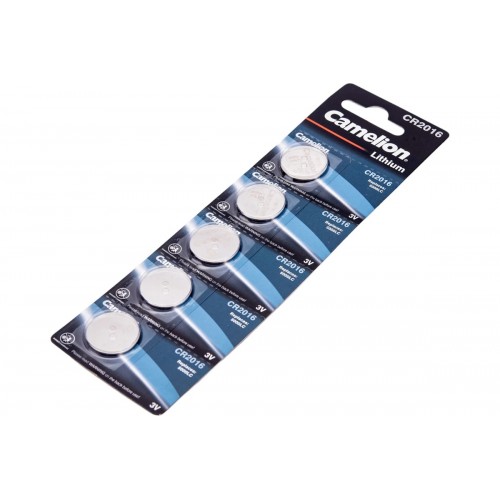 Батарейка литиевая CR2016 BL-5 Camelion