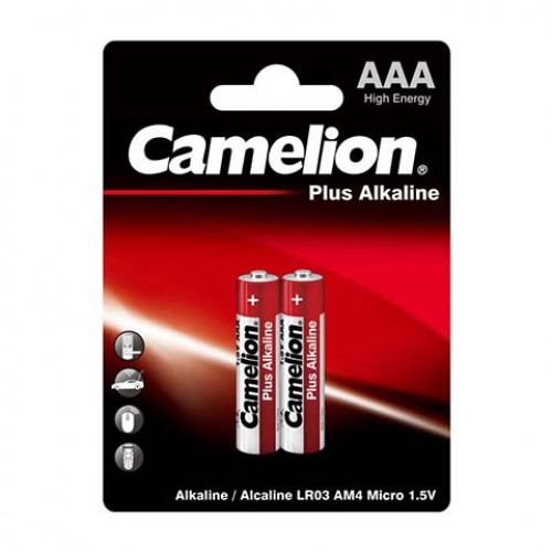 Батарейка щелочная LR03 BL-2 Alkaline Camelion