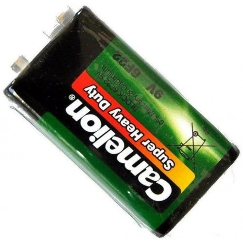 Батарейка солевая 6F22 SR-1 Camelion