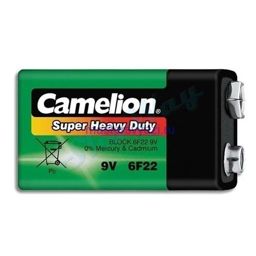Батарейка солевая 6F22 SR-1 Camelion