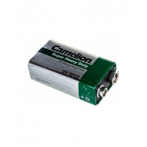 Батарейка солевая 6F22 BL-1 Camelion Фото №3