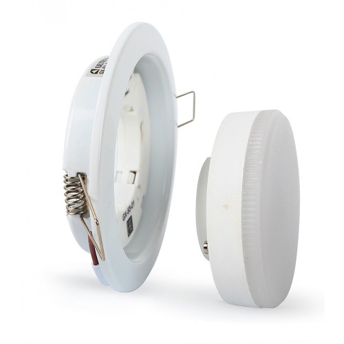 Светильник точечный встраиваемый GX53 GX53 220В Белый GX-53-01 ULTRAFLASH Фото №5