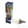 Лампа светодиодная свеча на ветру 4Вт, CA37, E14, 4500K, 220В Aluminium Smile Uniel Фото 2