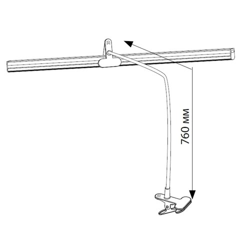 Подставка для светильника ULI-P для растений, Белая UFP-M04D-600 Uniel