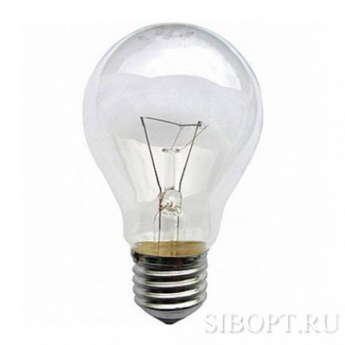 Лампа накаливания груша 230-240В, 95Вт, E27 Б Фото №1