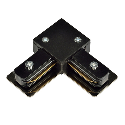 Соединитель для шинопровода Г-образный, однофазный, Чёрный UBX-Q121 K21 BLACK Volpe