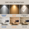 Светильник линейный светодиодный 16Вт, 4000K, IP20, Белый Apeyron Фото 5