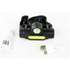 Фонарь светодиодный аккумуляторный налобный Черный, 3Вт XPE + COB LED, 3,7В, 2 режим, Пластик, коробка LED1340 ULTRAFLASH Фото 4