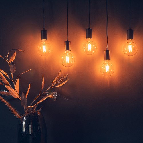 Лампа светодиодная филамент 6Вт, G95, E27, Золотистый, 220В GLV21GO Vintage Uniel