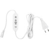 Таймер для фито светильника 1500Вт, 220В, длина 2 метра, с вилкой, с разъемом L,N,G, UST-E33 WHITE 2М Uniel Фото 7