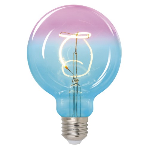 Лампа светодиодная шар 4Вт, G95, E27, 22500K, 220В SOHO BLUE/WINE Uniel
