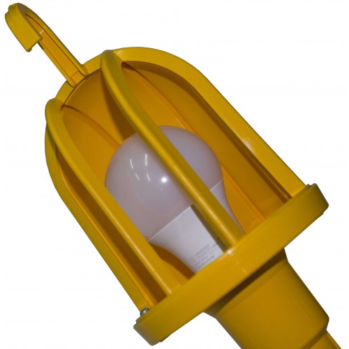 Лампа-переноска 60Вт, длина 5 метров, УХЛ-2, Жёлтая Фокус 2202 НРБ 01-60-001 Ultraflash Фото №3