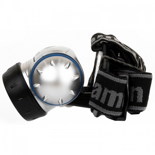 Фонарь светодиодный налобный Металлик, 7LED, 3xR03 в комплекте, 3 режима, Пластик, блистер LED5310-7F3 Camelion Фото №3