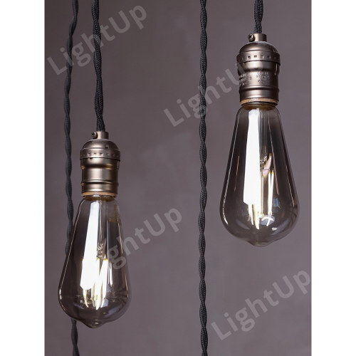 Лампа светодиодная LED-ST64-deco smoky 11Вт 230В E27 4000K 980Лм дымчатая IN HOME