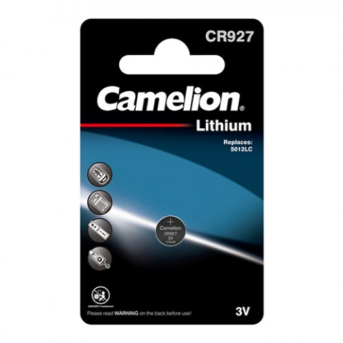 Батарейка литиевая CR1025 BL-1 Camelion
