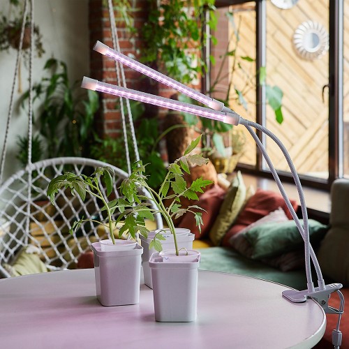 Светильник настольный для растений светодиодный на прищепке 15Вт, 220В, Белый ULT-P33-15W/SPLE WHITE Uniel Фото №9