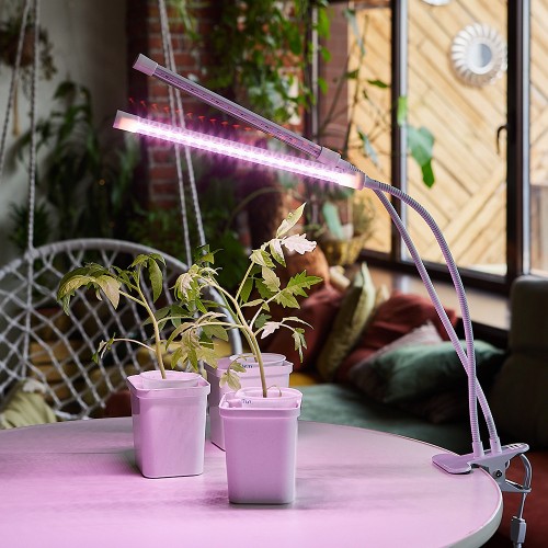 Светильник настольный для растений светодиодный на прищепке 15Вт, 220В, Белый ULT-P33-15W/SPLE WHITE Uniel Фото №10