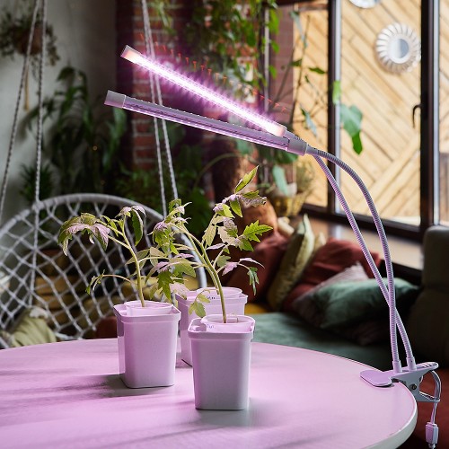 Светильник настольный для растений светодиодный на прищепке 15Вт, 220В, Белый ULT-P33-15W/SPLE WHITE Uniel Фото №11