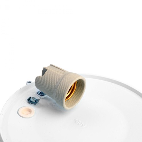 Светильник влагозащищенный 60Вт, 230В, до 130°С, Белый "Решетка" (НБП 03-60-002 УХЛ1) 1301S C01 Camelion Фото №5