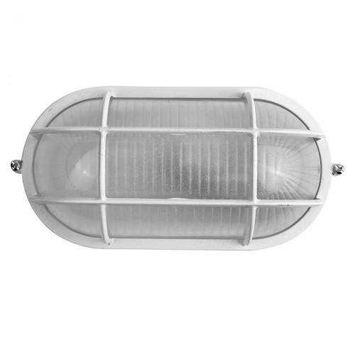 Светильник влагозащищенный 60Вт, 230В, до 130°С, Белый "Решетка" (НБП 04-60-002 УХЛ1) 1401S NEW C01 Camelion