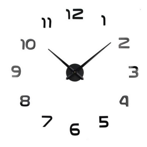 Часы настенные, цвет черный, металл, DIY210333  Apeyron