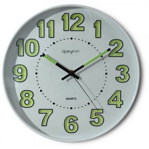 Часы настенные, пластик, белый PL 9797 APEYRON