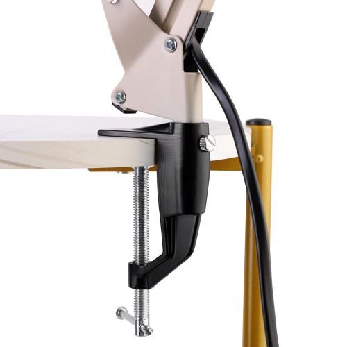 Светильник настольный на струбцине 40Вт, 220В, E27, Тауп KD-335  C26 Camelion