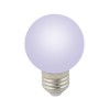 Лампа декоративная светодиодная форма шар 3Вт, G60, E27, RGB, 220В Volpe Фото 2