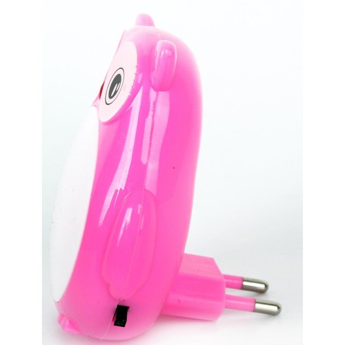 Ночник светодиодный 220В с выключателем "Сова" NL-243 Camelion Фото №3