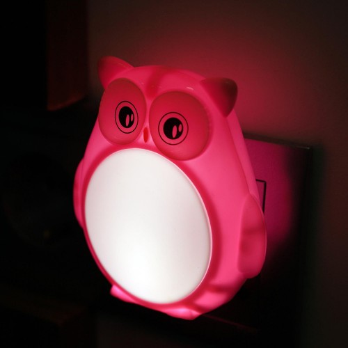 Ночник светодиодный 220В с выключателем "Сова" NL-243 Camelion Фото №12