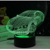 Ночник светодиодный с эффектом объемного изображения "Машина" 3Вт, RGB, USB NL-403 Camelion